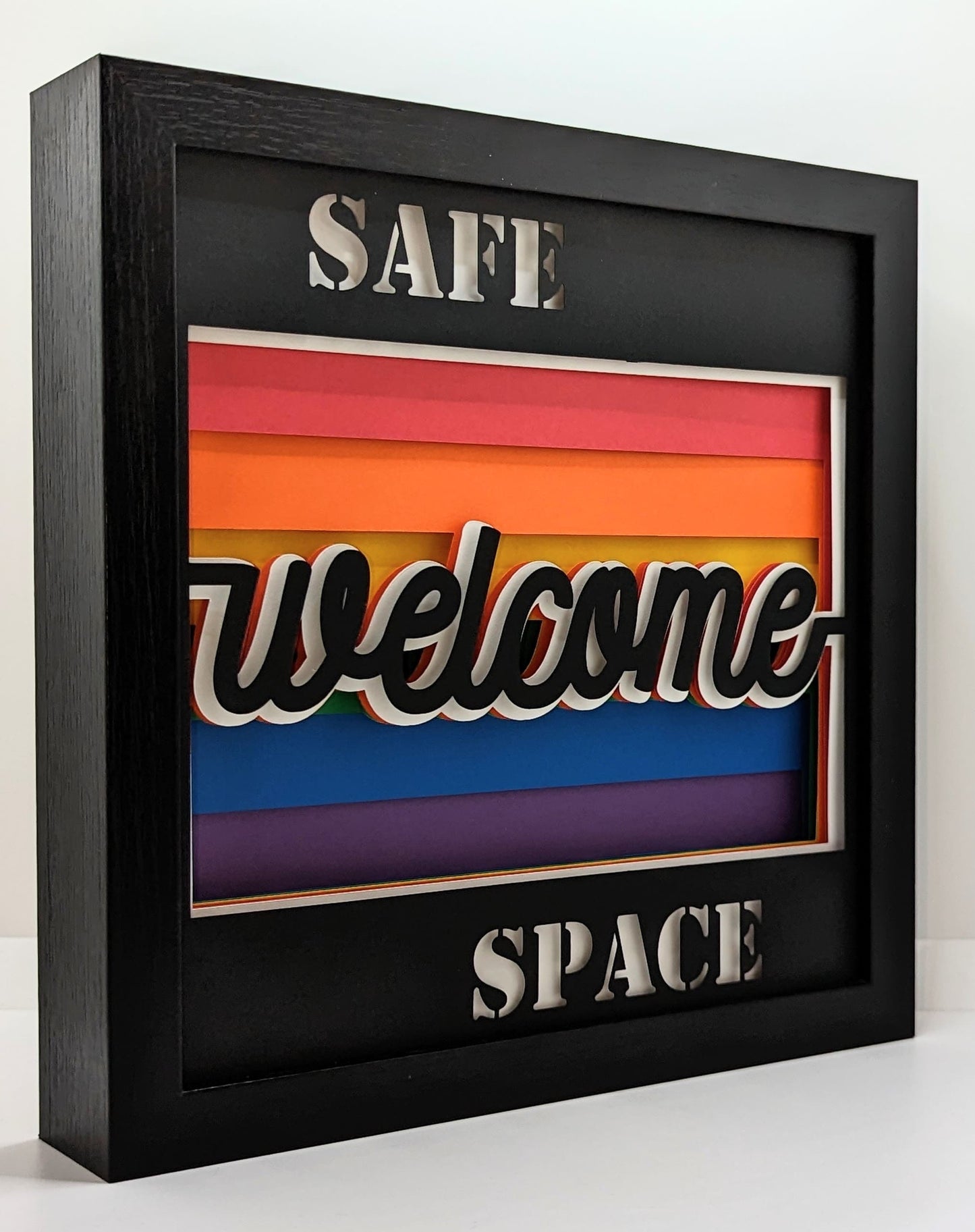 Safe Space Pride Shadow Box