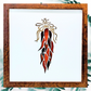 Ristra (Red Chile Peppers) Shadow Box