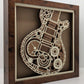 Steampunk Guitar Shadow Box