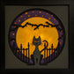 Lucy Cat Halloween Shadow Box
