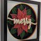 Merry Shadow Box - Holiday - Christmas Decoration