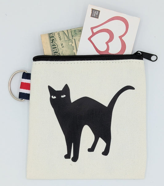 Black Cat Canvas Bag