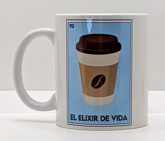 New Mexico Lotería Mug - El Elixir de Vida - Coffee