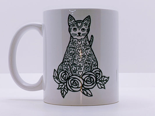 Chakra Cat Mug