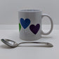 Pride Hearts Ceramic Mug
