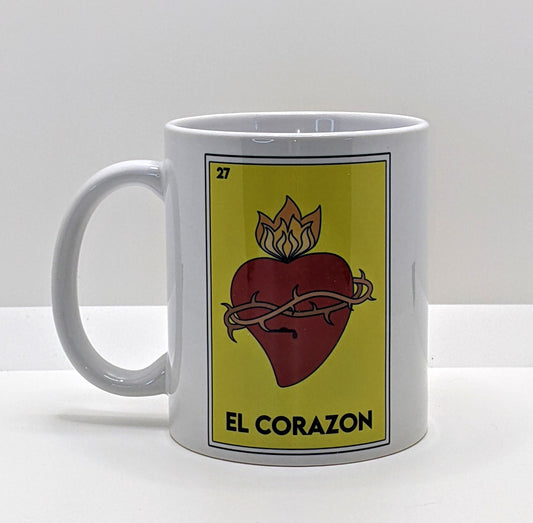 New Mexico Lotería Mug - El Corazon - The Heart